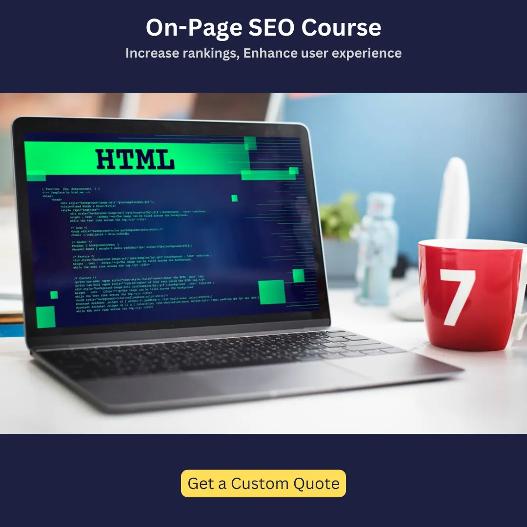 on page seo course